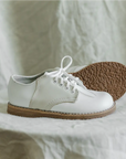 Albert Saddle - White/Ecru