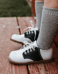 Albert Saddle - White/Navy