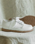 Albert Saddle - White/White