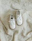 Albert Saddle - White/White