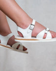 Amelia Sandal - White
