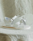 Amelia Sandal - White