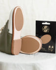 evergreen boots with anti-slip shoe pads