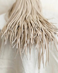 array of beige shoe laces
