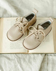 children's loafer in beige sizes 5-3