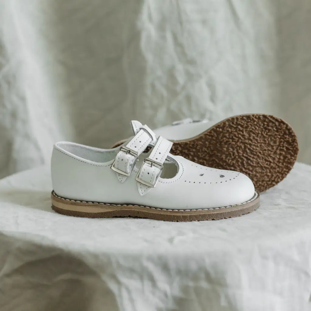 Claire T - Strap - White