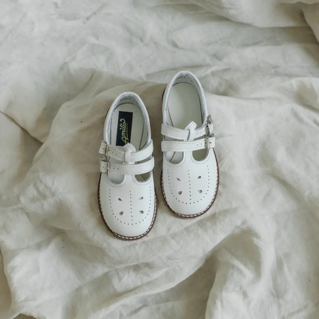 Claire T - Strap - White