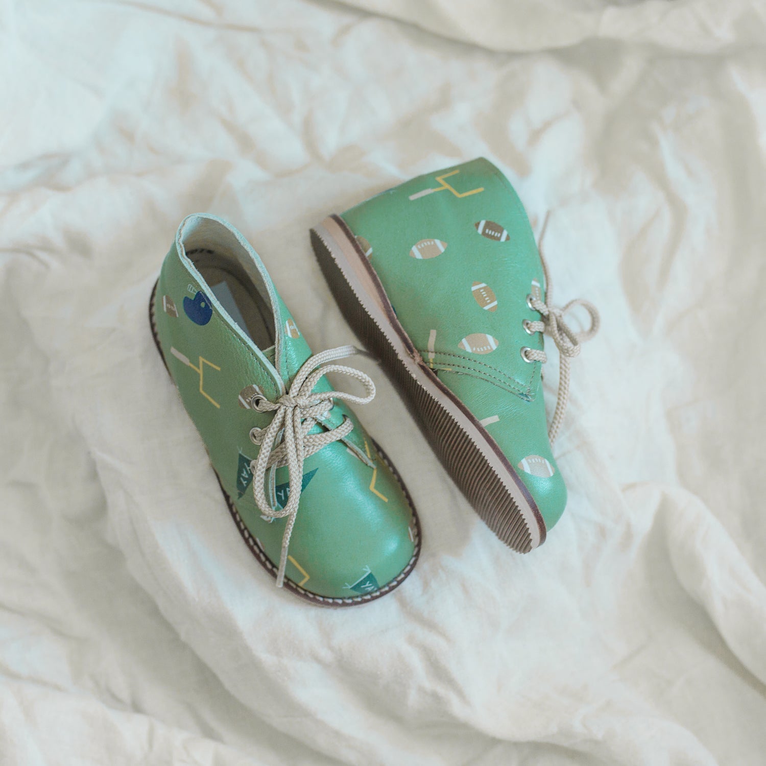 Desert Boot - Football Print - Shoes