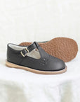 Flora T - Strap - Black t - straps