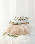 Flora T - Strap - Evergreen Print Dress Shoe