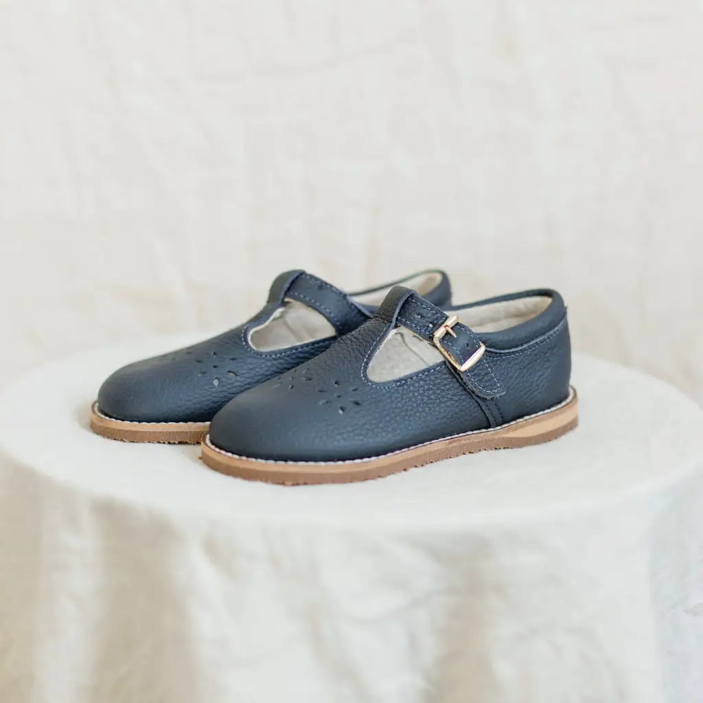 Flora T - Strap - Navy t - straps