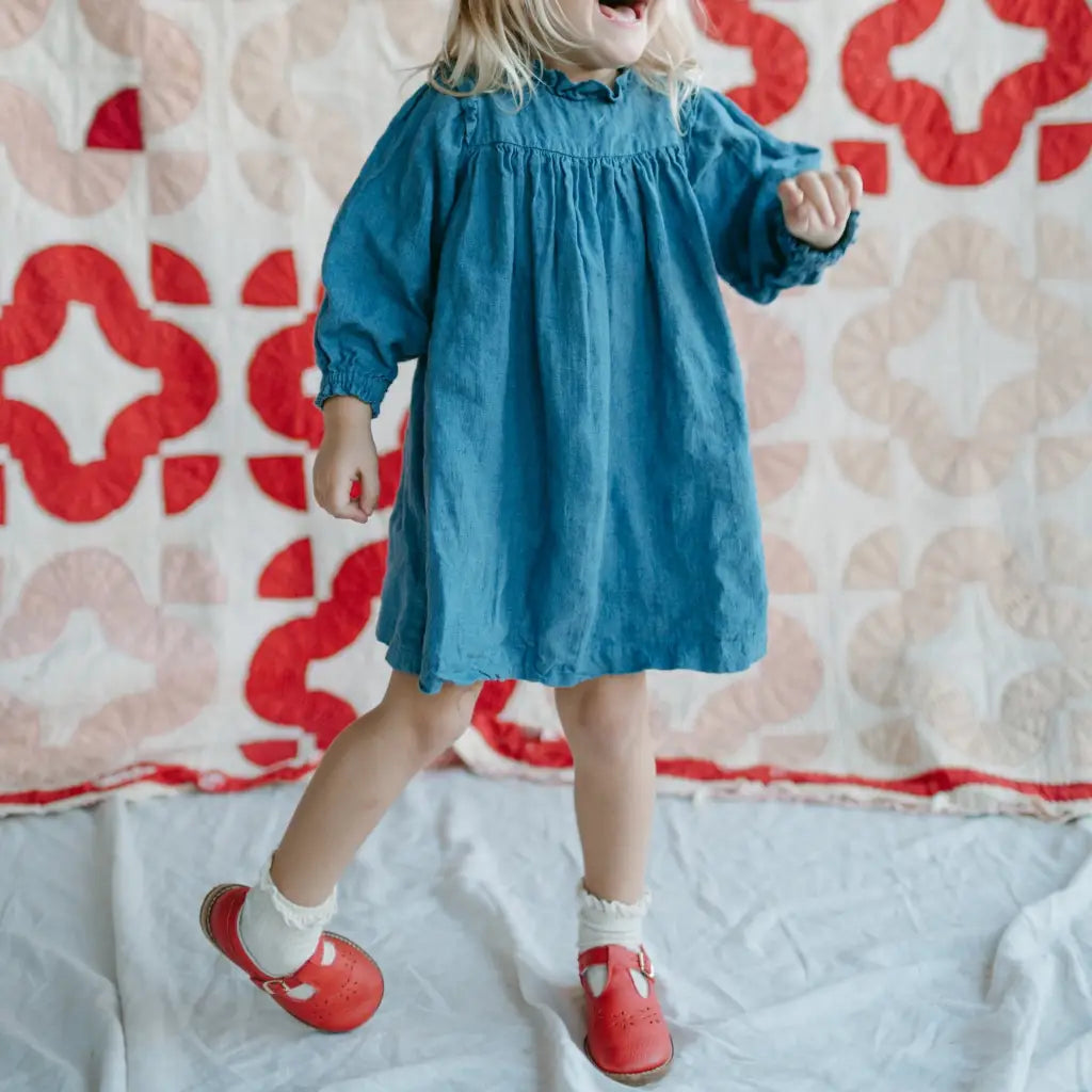 Flora T - Strap - Red t - straps