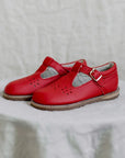 Flora T - Strap - Red t - straps