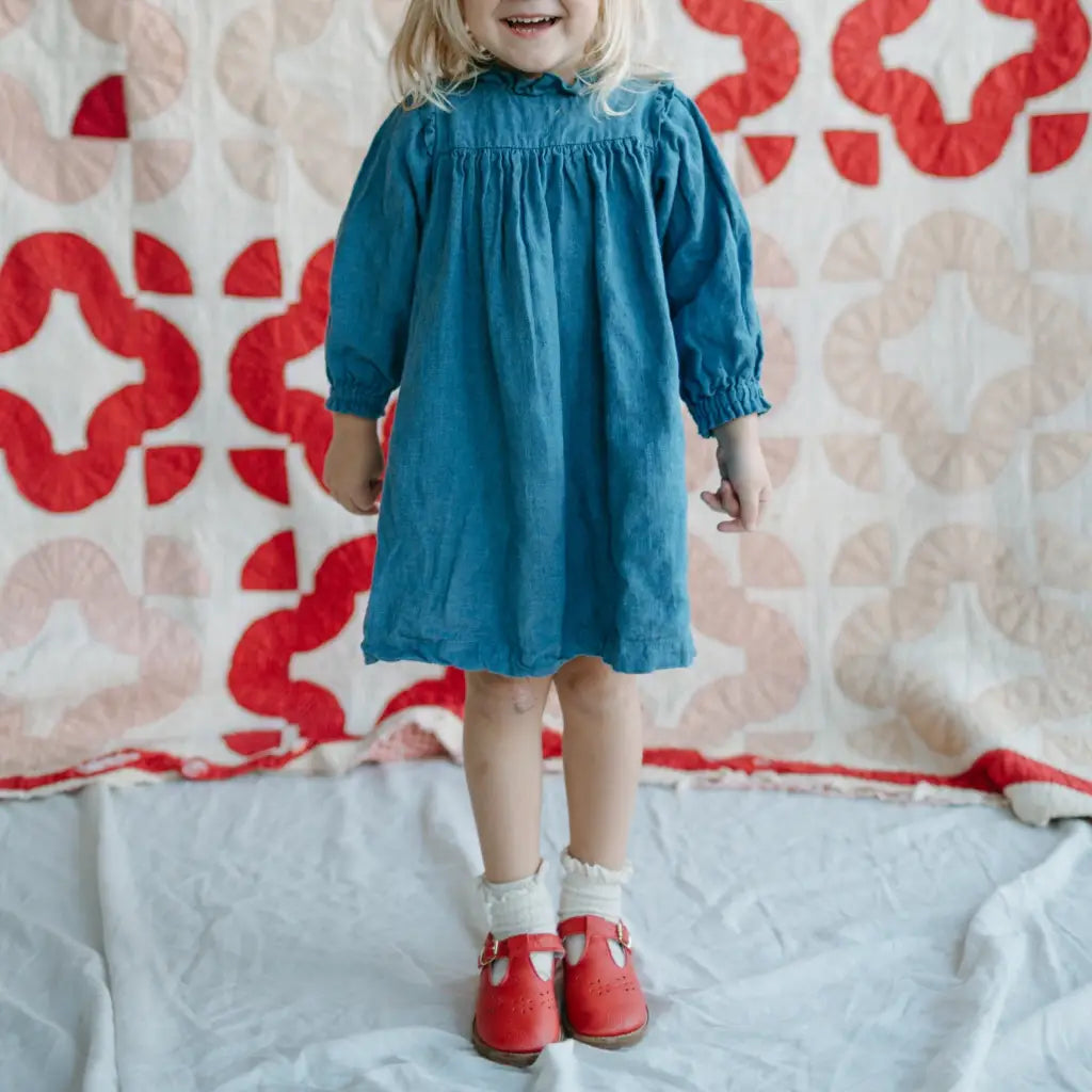 Flora T - Strap - Red t - straps