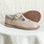 children's t-strap in beige sizes 5-12