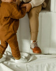 white leather oxfords, white laces, white sole. sizes 1-6