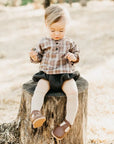 Greta T - Strap - Dark Brown Dress Shoe