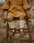 Greta T - Strap - Dark Brown Dress Shoe