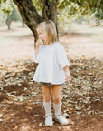 Greta T - Strap - Dove Grey Dress Shoe