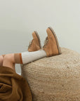 High Top Boot - Tan Shoes