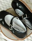 classic mary jane children's shoe in black sizes 5-12