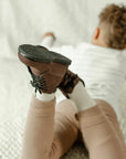 children's high top boot in brown sizes 5-12