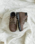 Levon High Top - Brown Nubuck boots