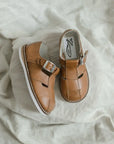 Lucy T - Strap - Cognac Shoes