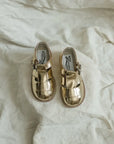 Lucy T - Strap - Gold Shoes