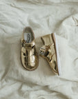 Lucy T - Strap - Gold Shoes