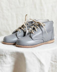 milo leather boot in color heron