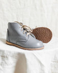 milo leather boot in color heron