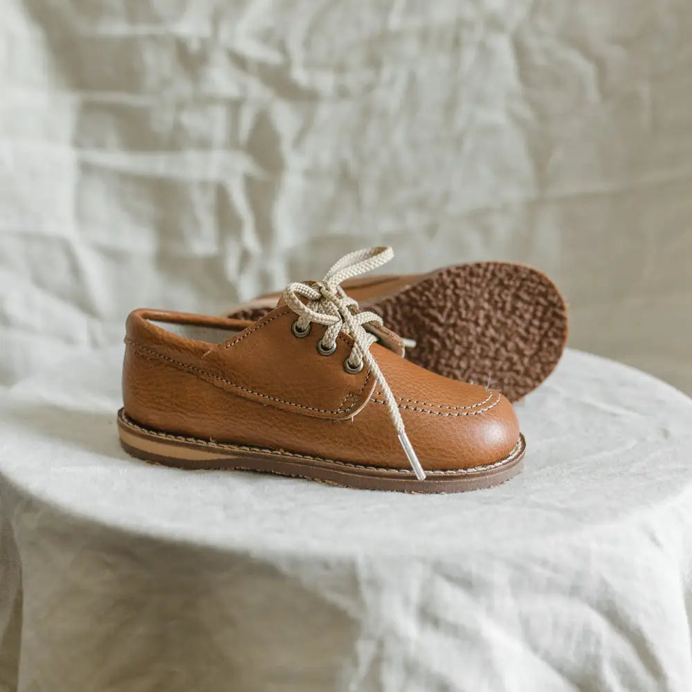 Rory Boat Shoe - Cognac Shoes