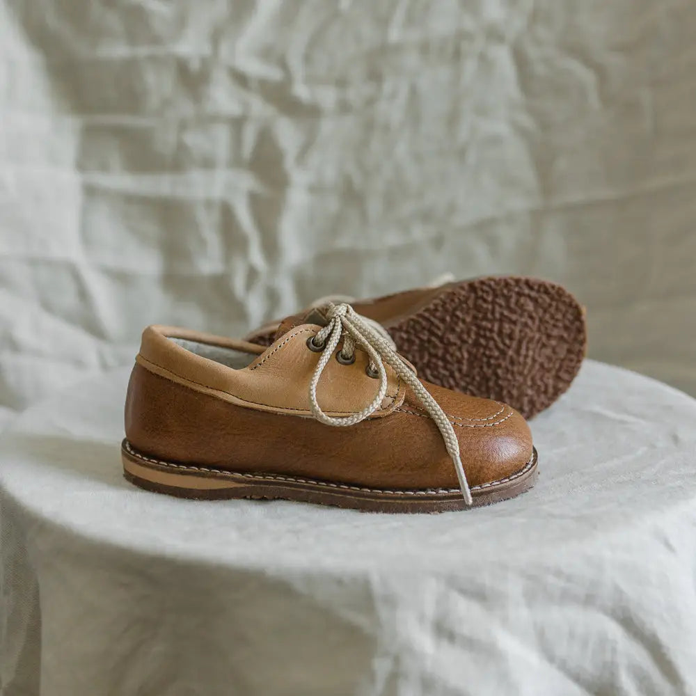 Rory Boat Shoe - Tan/Cognac Shoes