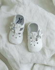 Soft Soled Double T - Strap - White