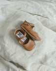 Soft Soled Mary Jane - Cognac Shoes