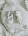 Soft Soled Mary Jane - Ivory Patent