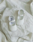 Soft Soled Mary Jane - Ivory Patent