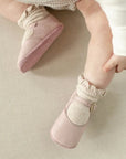 soft soled mary jane in color peony
