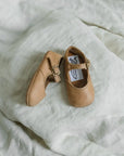 Soft Soled Mary Jane - Tan Shoes