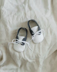 Soft Soled Oxford - White/Navy