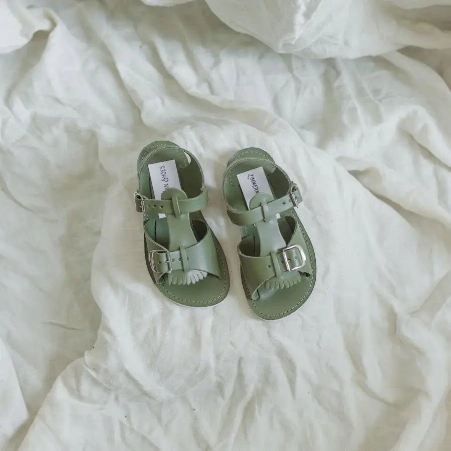 Stevie Sandal - Olive sandals