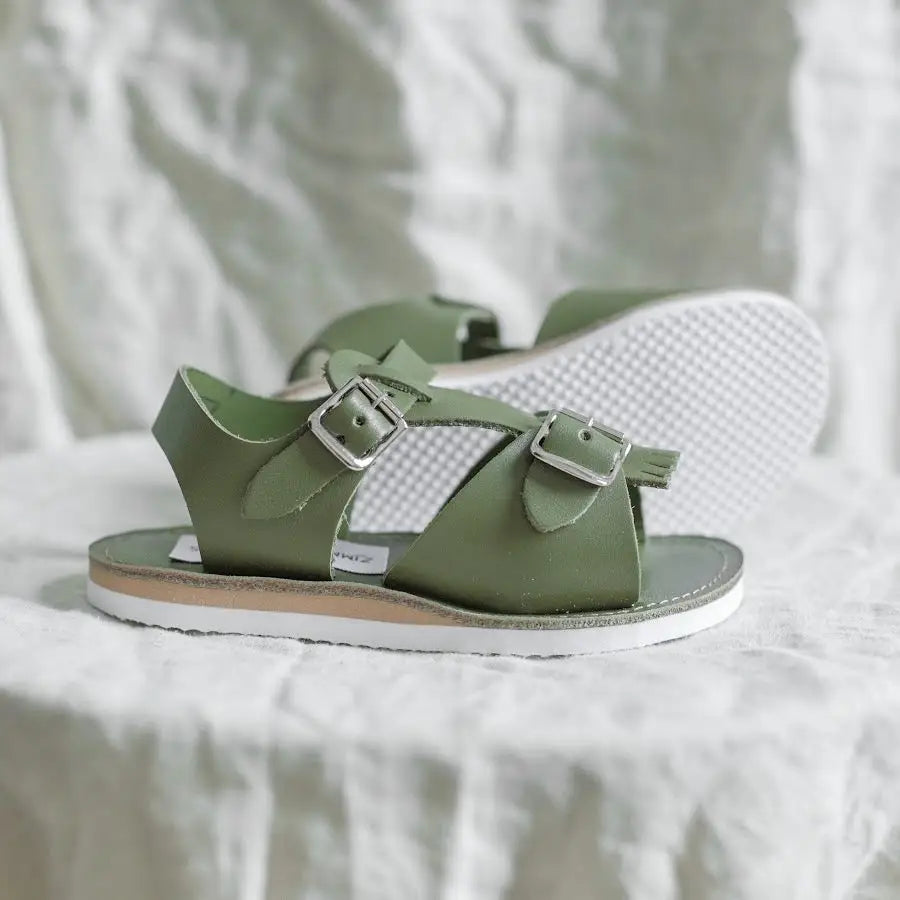Stevie Sandal - Olive sandals
