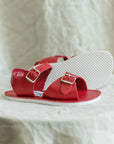 Stevie Sandal - Red sandals