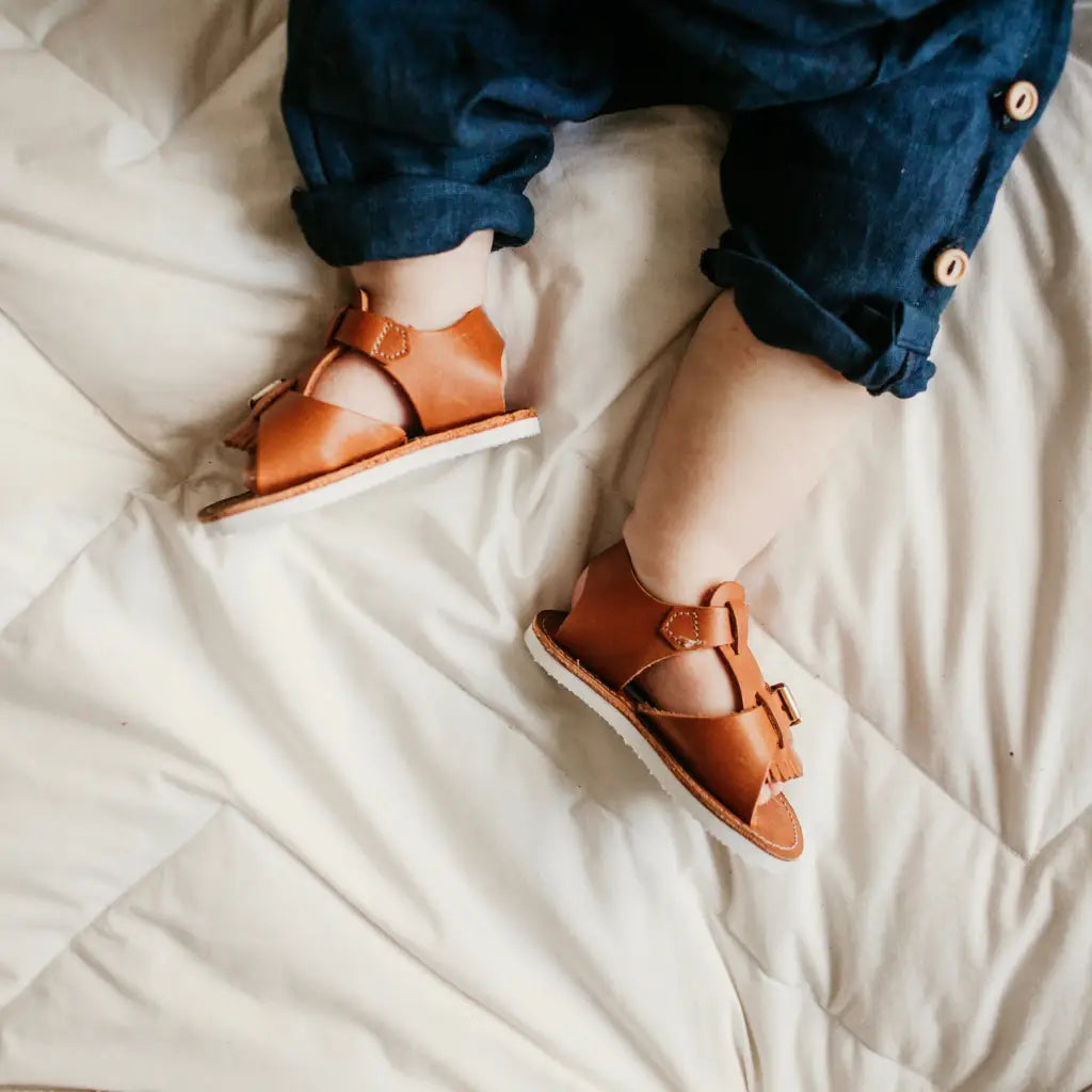 Stevie Sandal - Warm Brown sandals