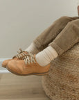 Wing Tip Oxford - Tan Shoes