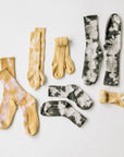 Adult Marigold Tie Dye Socks