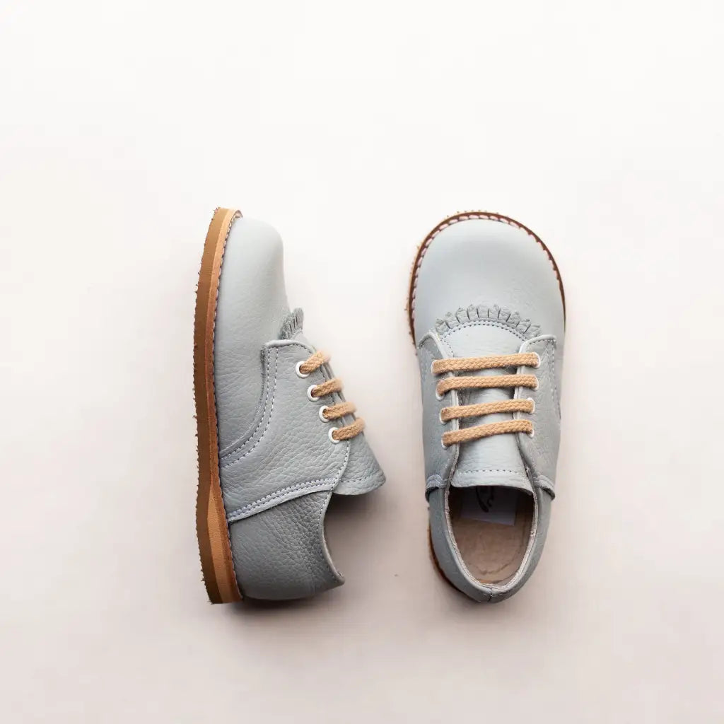 Kiltie T-Strap - Tan