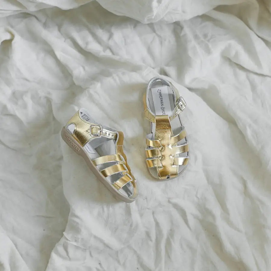 Audrey Sandal - Gold