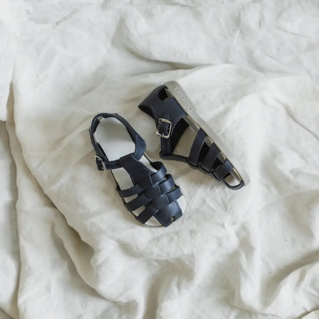 Audrey Sandal - Navy